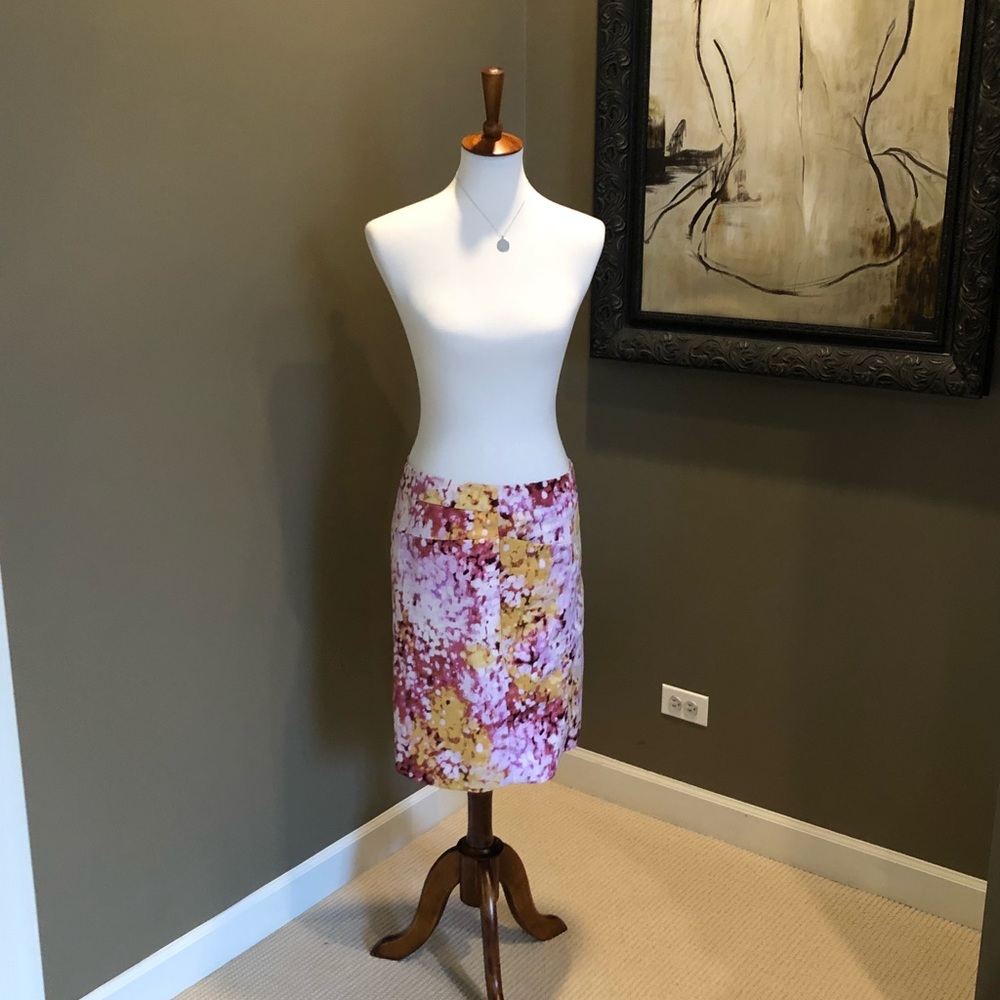 Ann Taylor Loft colorful skirt.